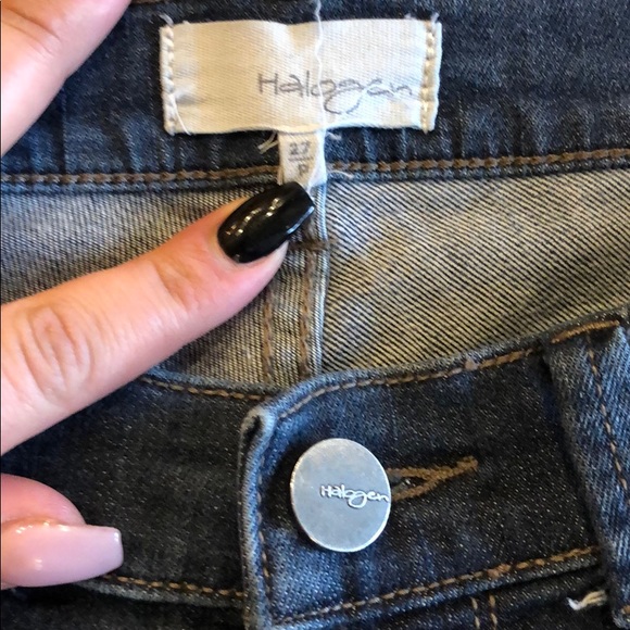 Halogen jeans mid rise skinny size 27 petite - Picture 2 of 5